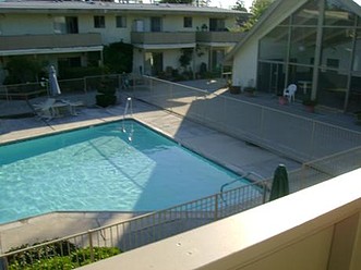 Pool area and Rec-Room